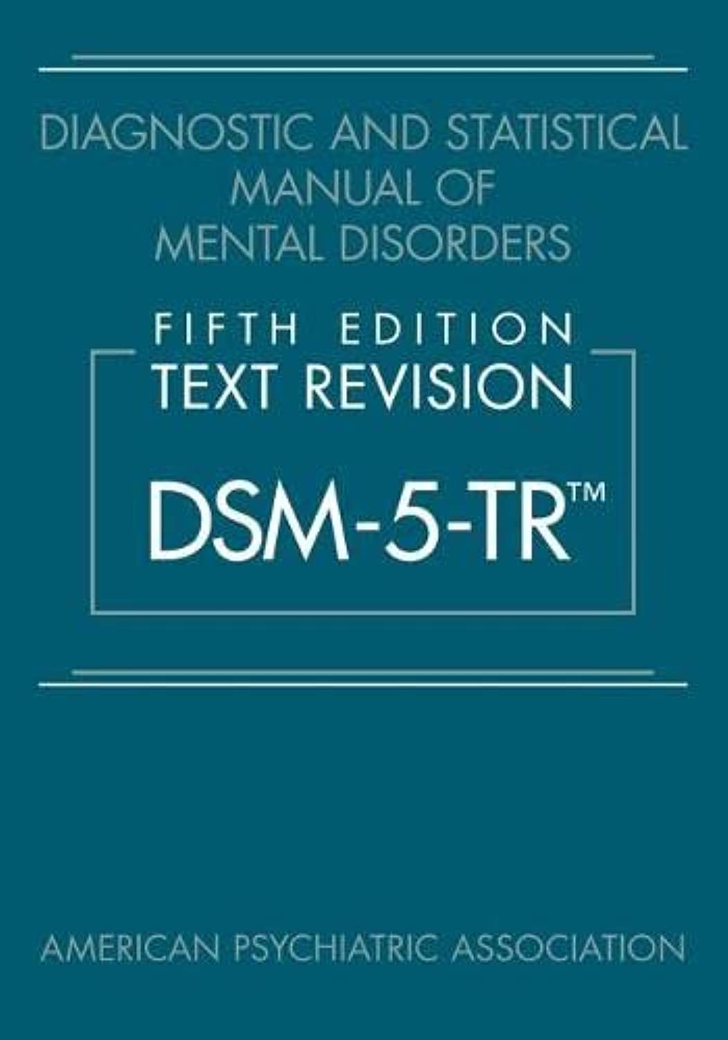 Diagnostic and Statistical Manual of Mental Disorders, Text Revision Dsm-5-tr 5th Edition - US Books Kart