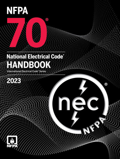 NFPA 70, National Electrical Code Handbook, 2023 Edition Hardcover US Books Kart
