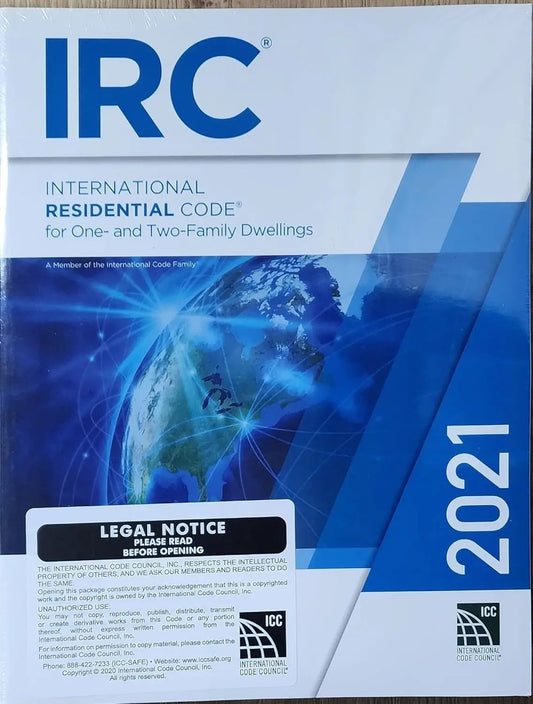 2021 International Residential Code for One-and Two-family Dwellings (A Member of the International Code Family) Includes Residential Requirements - 1st edition Paperback - US Books Kart