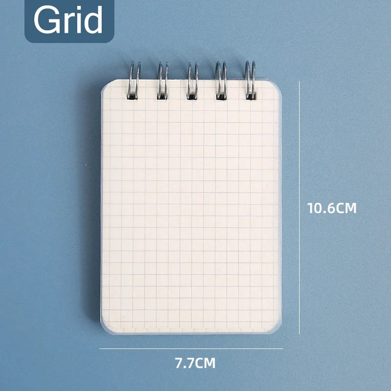 200 Page Line Mini Pocket A7 Diary Notebook To Do Notepad Office Accessories Notebook Acessórios Word Blank Grid Diary SuSu Education Factory Store