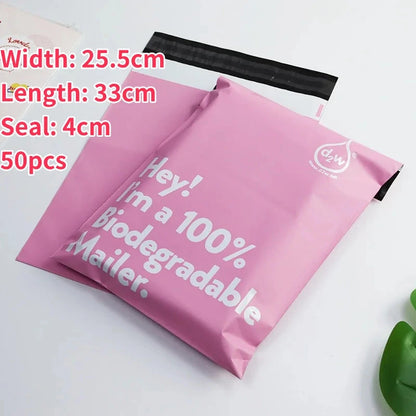 Biodegradable Shipping Bags,50 Count Compostable Poly Mailers with Eco Friendly Packaging Envelopes Supplies Mailing Bags Shop1103854314 Store