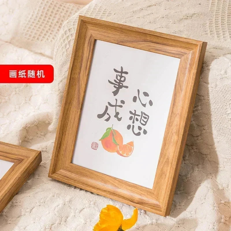 American Simplicity Picture Frame A3 A4 Family Photo Frame Wall Decorative Ornaments for Living Room Bedroom Acrylic Home Decor MoreGet Store