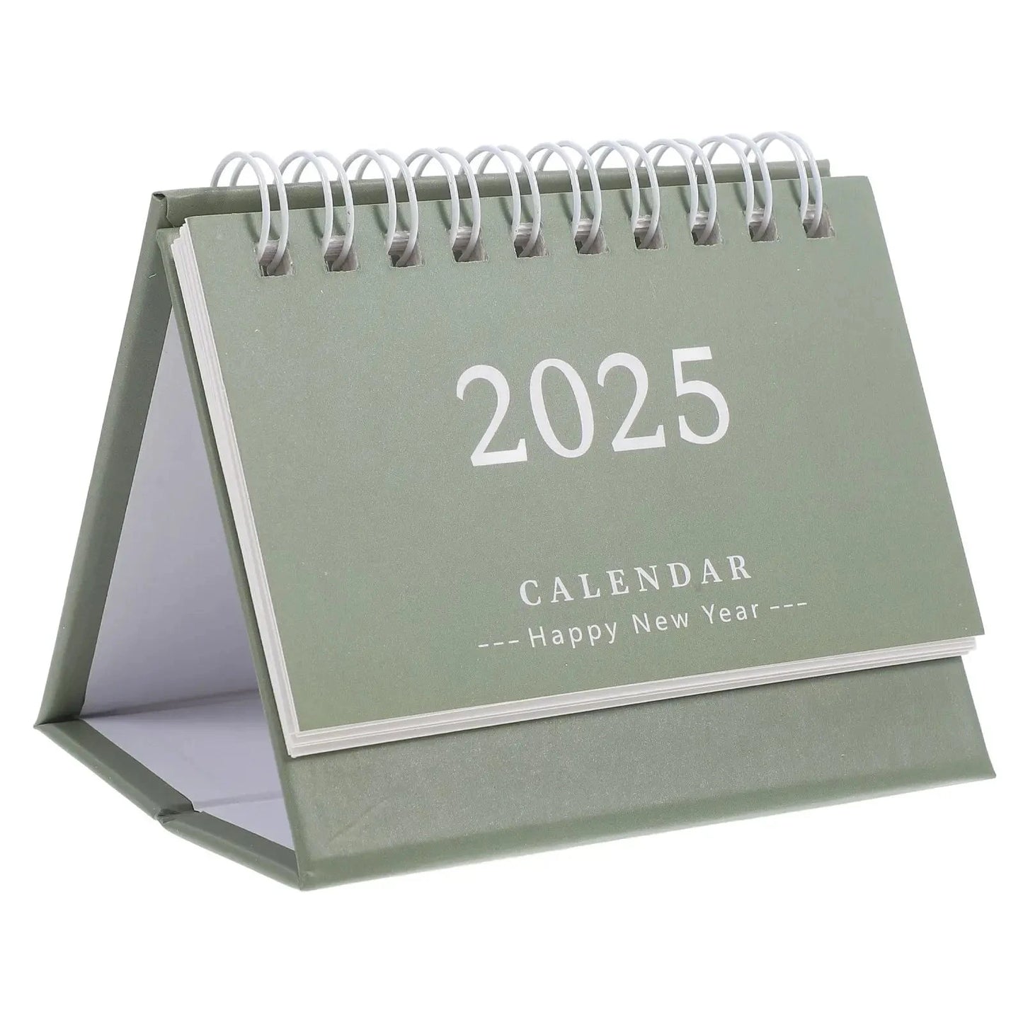 2025 Desktop Calendar Simple Notepad Daily Use Standing Calendar Household Calendar Decorative Monthly Calendar Home Supply Foxnovo Desk Accessories & Organizer Store