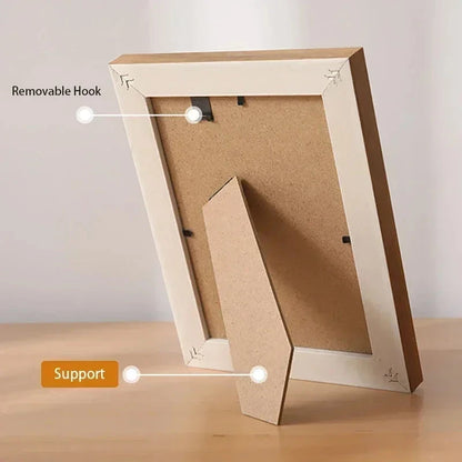 American Simplicity Picture Frame A3 A4 Family Photo Frame Wall Decorative Ornaments for Living Room Bedroom Acrylic Home Decor MoreGet Store