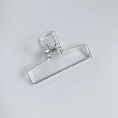 Ins Transparent Binder Clips Kawaii Paperclips File Documents Tickets Clips Bookmarks Index Page Holder Office Binding Supplies Sun4rising Stationery Store