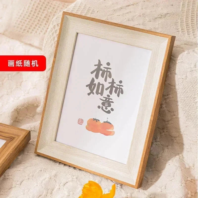 American Simplicity Picture Frame A3 A4 Family Photo Frame Wall Decorative Ornaments for Living Room Bedroom Acrylic Home Decor MoreGet Store