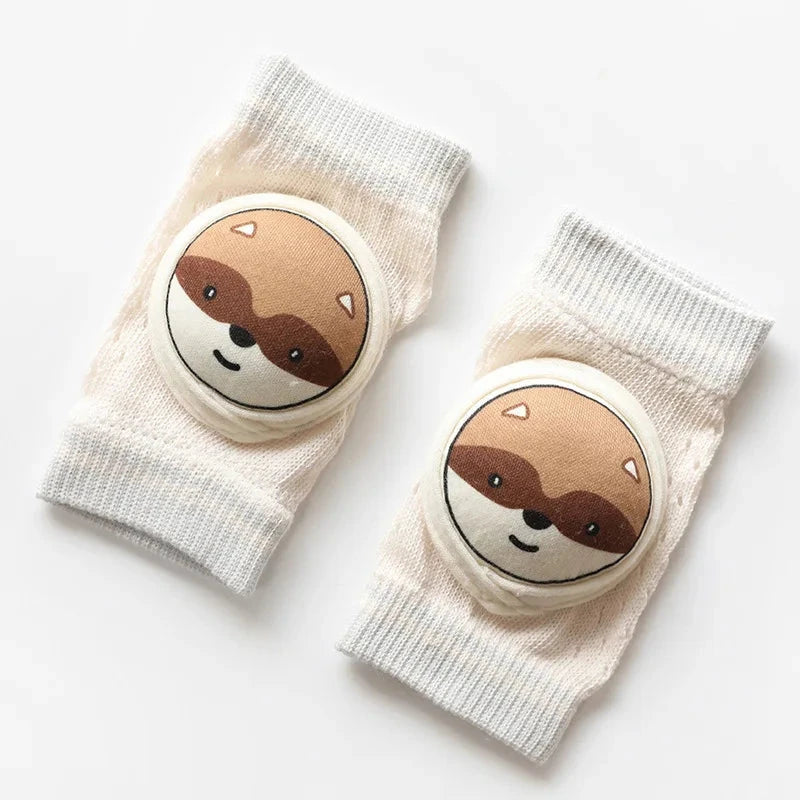 Cartoon Children Knee Pads Summer Thin Mesh Infant Toddler Crawling Knee Protection Pad 0-3 Years Baby Accessories Boutique Online Store