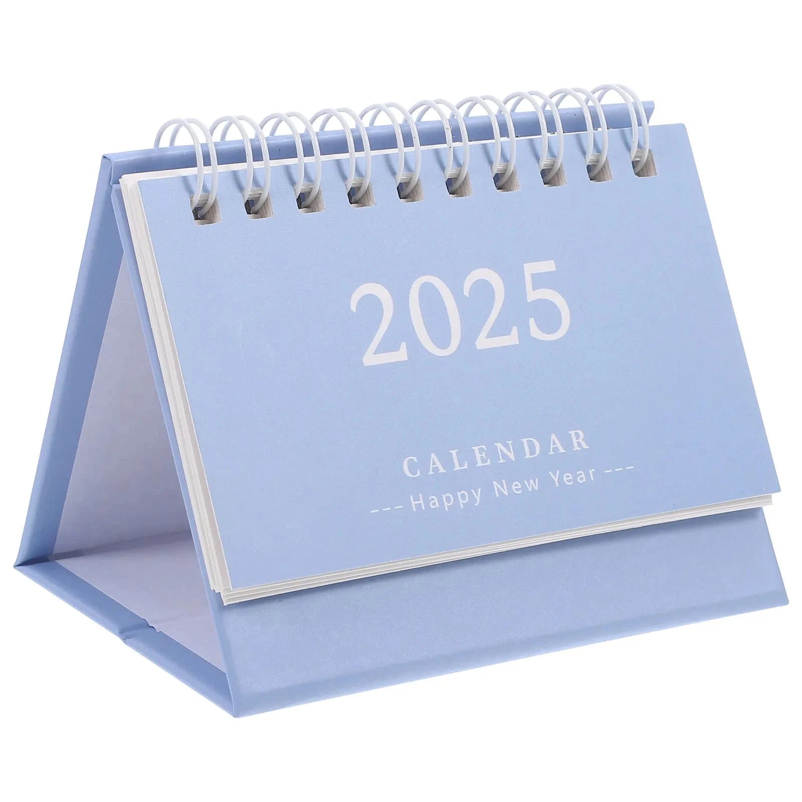 2025 Desktop Calendar Simple Notepad Daily Use Standing Calendar Household Calendar Decorative Monthly Calendar Home Supply Foxnovo Desk Accessories & Organizer Store