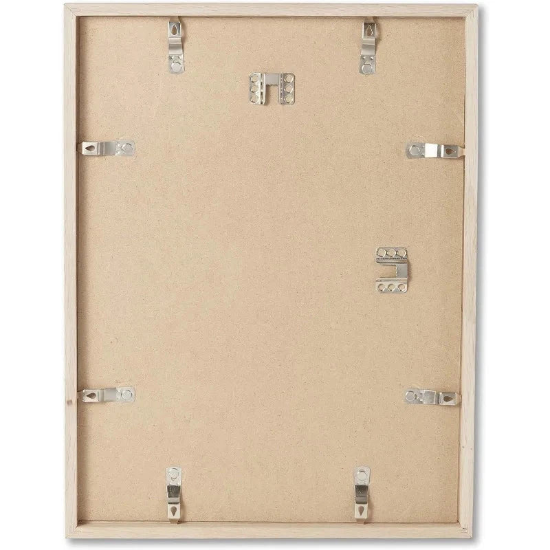 Shatterproof Poster Frame 24x36 Inches, Solid Oak Wood with Safe Display, Ideal for Office Home Decor dsdf588 Store