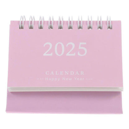 2025 Desktop Calendar Simple Notepad Daily Use Standing Calendar Household Calendar Decorative Monthly Calendar Home Supply Foxnovo Desk Accessories & Organizer Store