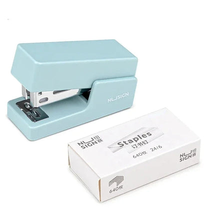 Mini Stapler Set Portable Color Paper Binding Machine Use 24/6 26/6 Staples Fashion Stationery Office Supplies Shop1104007265 Store