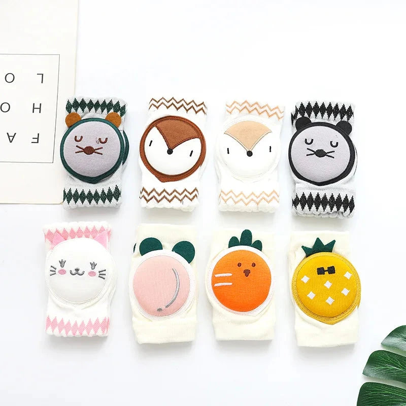 Cartoon Children Knee Pads Summer Thin Mesh Infant Toddler Crawling Knee Protection Pad 0-3 Years Baby Accessories Boutique Online Store