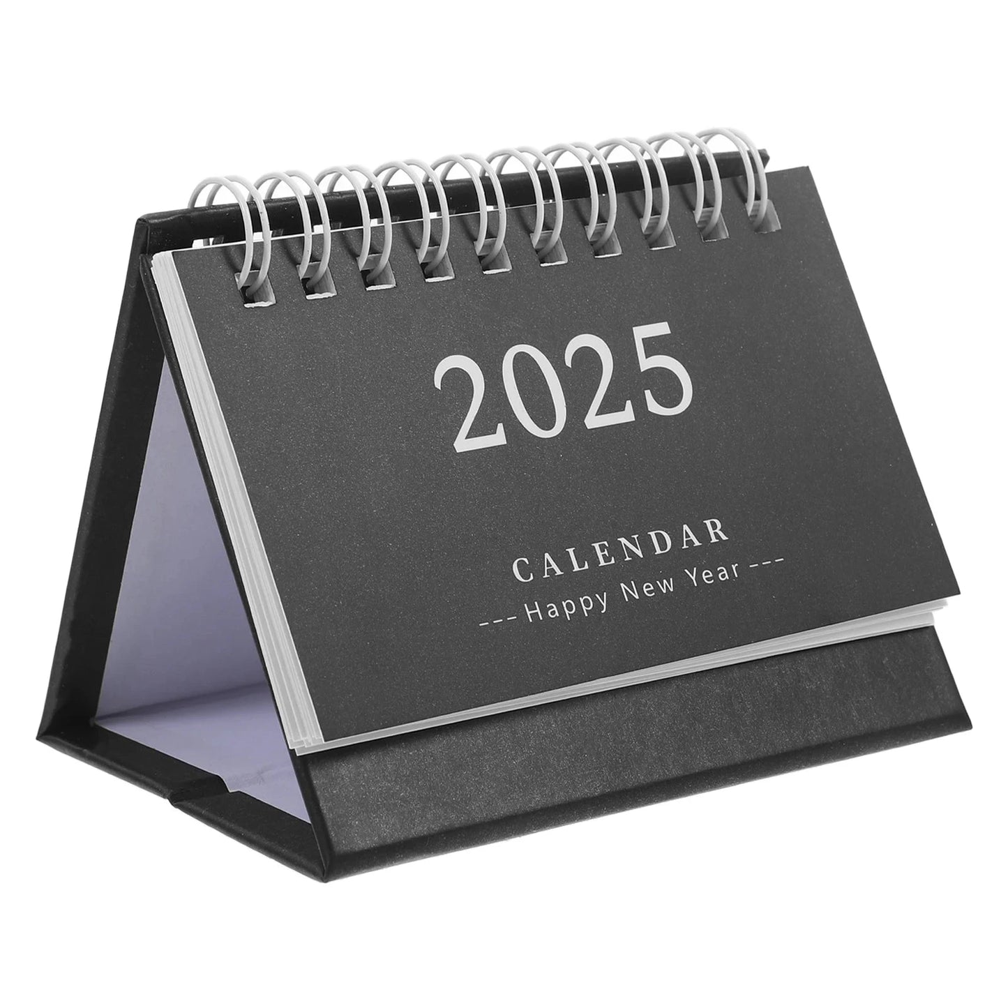 2025 Desktop Calendar Simple Notepad Daily Use Standing Calendar Household Calendar Decorative Monthly Calendar Home Supply Foxnovo Desk Accessories & Organizer Store