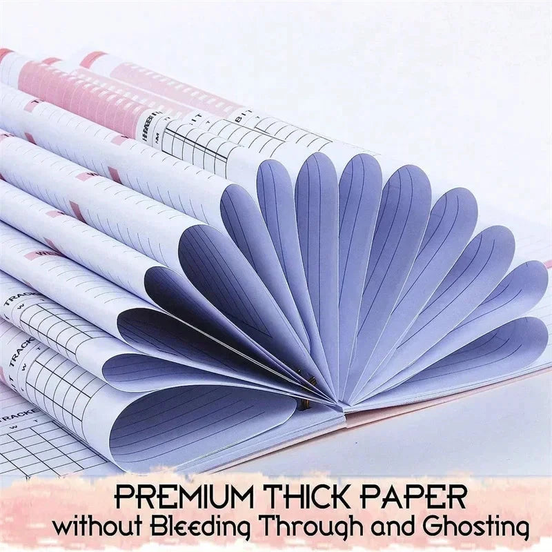 52 Weeks Weekly Planner Notebook A5 Undated Spiral Agenda Daily Student Schedules Journal Stationery Office School Supplies Shop1104007265 Store