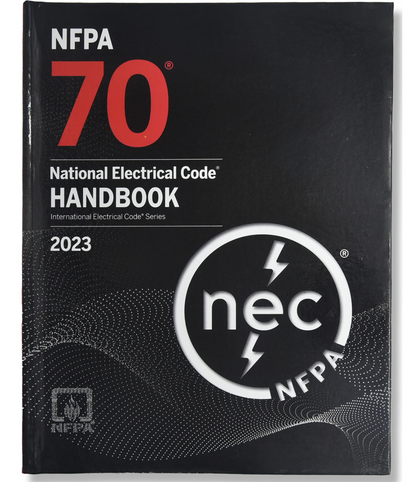 NFPA 70, National Electrical Code Handbook, 2023 Edition Hardcover US Books Kart